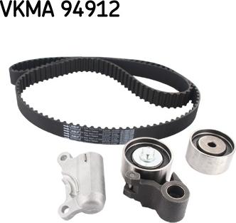 SKF VKMA 94912 - Комплект зубчатого ремня ГРМ autospares.lv