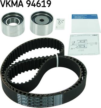 SKF VKMA 94619 - Комплект зубчатого ремня ГРМ autospares.lv