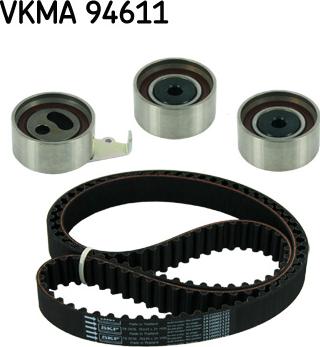 SKF VKMA 94611 - Комплект зубчатого ремня ГРМ autospares.lv