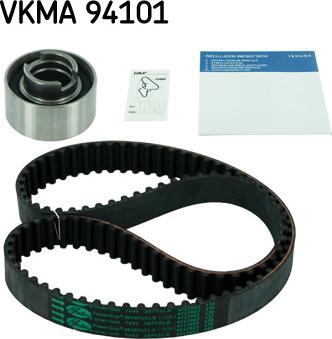 SKF VKMA 94101 - Комплект зубчатого ремня ГРМ autospares.lv