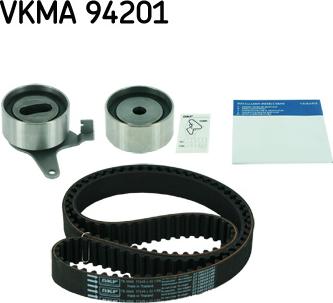 SKF VKMA 94201 - Комплект зубчатого ремня ГРМ autospares.lv