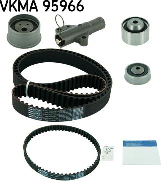 SKF VKMA 95966 - Комплект зубчатого ремня ГРМ autospares.lv