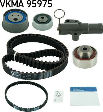 SKF VKMA 95975 - Комплект зубчатого ремня ГРМ autospares.lv