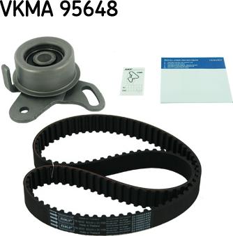 SKF VKMA 95648 - Комплект зубчатого ремня ГРМ autospares.lv