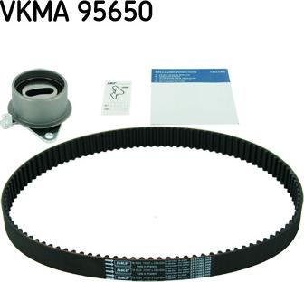 SKF VKMA 95650 - Комплект зубчатого ремня ГРМ autospares.lv