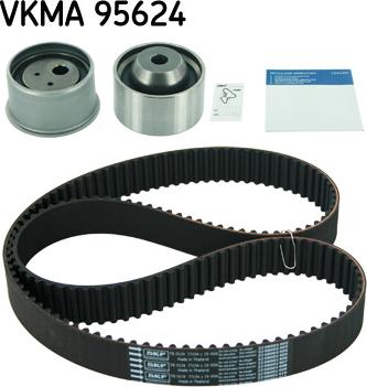 SKF VKMA 95624 - Комплект зубчатого ремня ГРМ autospares.lv