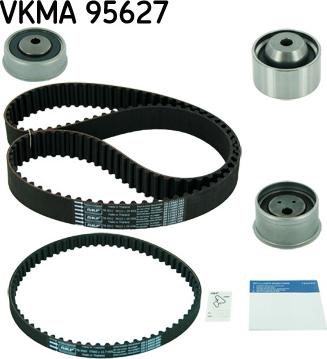 SKF VKMA 95627 - Комплект зубчатого ремня ГРМ autospares.lv