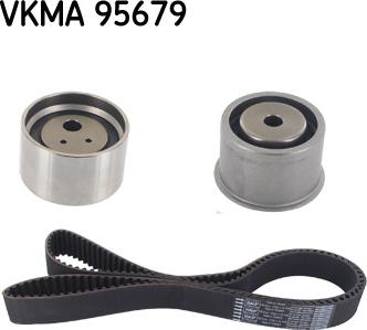 SKF VKMA 95679 - Комплект зубчатого ремня ГРМ autospares.lv