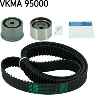 SKF VKMA 95000 - Комплект зубчатого ремня ГРМ autospares.lv