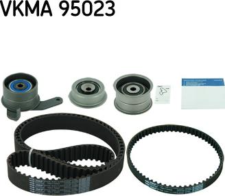 SKF VKMA 95023 - Комплект зубчатого ремня ГРМ autospares.lv