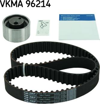 SKF VKMA 96214 - Комплект зубчатого ремня ГРМ autospares.lv