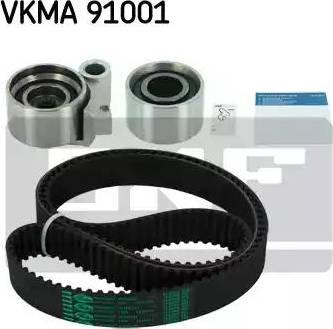 SKF VKMA 91001 - Комплект зубчатого ремня ГРМ autospares.lv