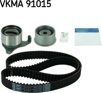 SKF VKMA 91015 - Комплект зубчатого ремня ГРМ autospares.lv