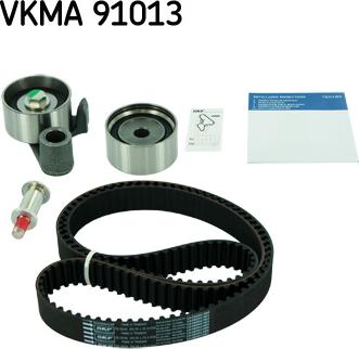 SKF VKMA 91013 - Комплект зубчатого ремня ГРМ autospares.lv