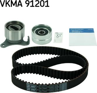 SKF VKMA 91201 - Комплект зубчатого ремня ГРМ autospares.lv