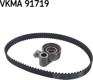 SKF VKMA 91719 - Комплект зубчатого ремня ГРМ autospares.lv