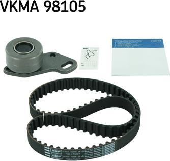 SKF VKMA 98105 - Комплект зубчатого ремня ГРМ autospares.lv