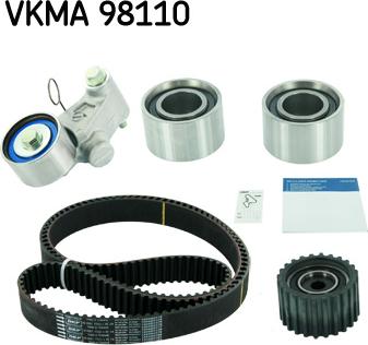 SKF VKMA 98110 - Комплект зубчатого ремня ГРМ autospares.lv