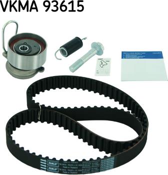 SKF VKMA 93615 - Комплект зубчатого ремня ГРМ autospares.lv