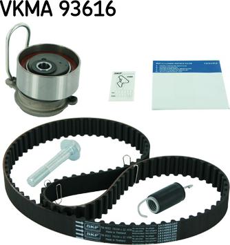 SKF VKMA 93616 - Комплект зубчатого ремня ГРМ autospares.lv