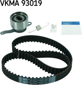 SKF VKMA 93019 - Комплект зубчатого ремня ГРМ autospares.lv