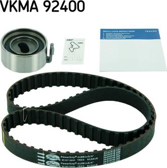 SKF VKMA 92400 - Комплект зубчатого ремня ГРМ autospares.lv