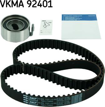 SKF VKMA 92401 - Комплект зубчатого ремня ГРМ autospares.lv