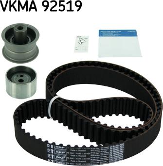 SKF VKMA 92519 - Комплект зубчатого ремня ГРМ autospares.lv