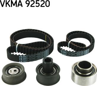 SKF VKMA 92520 - Комплект зубчатого ремня ГРМ autospares.lv