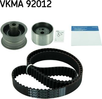 SKF VKMA 92012 - Комплект зубчатого ремня ГРМ autospares.lv