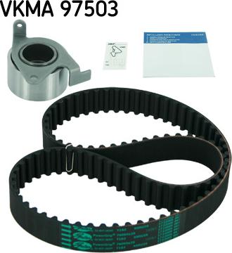 SKF VKMA 97503 - Комплект зубчатого ремня ГРМ autospares.lv