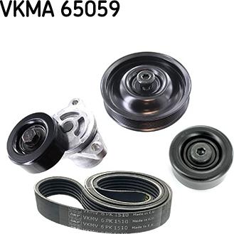 SKF VKMA 65059 - Поликлиновый ременный комплект autospares.lv
