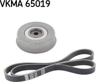 SKF VKMA 65019 - Поликлиновый ременный комплект autospares.lv