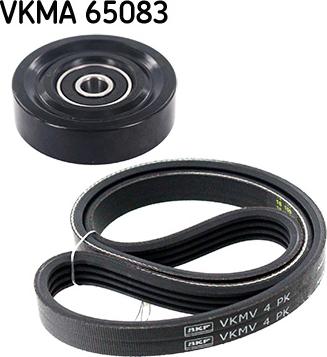 SKF VKMA 65083 - Поликлиновый ременный комплект autospares.lv