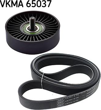 SKF VKMA 65037 - Поликлиновый ременный комплект autospares.lv