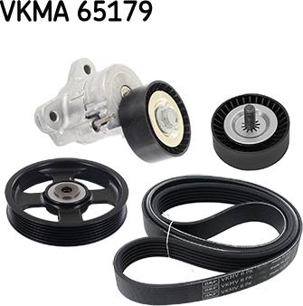 SKF VKMA 65179 - Поликлиновый ременный комплект autospares.lv