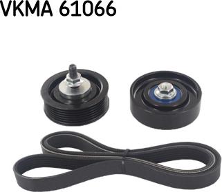 SKF VKMA 61066 - Поликлиновый ременный комплект autospares.lv