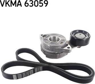 SKF VKMA 63059 - Поликлиновый ременный комплект autospares.lv