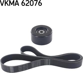 SKF VKMA 62076 - Поликлиновый ременный комплект autospares.lv