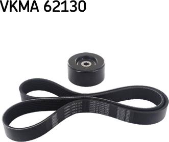 SKF VKMA 62130 - Поликлиновый ременный комплект autospares.lv