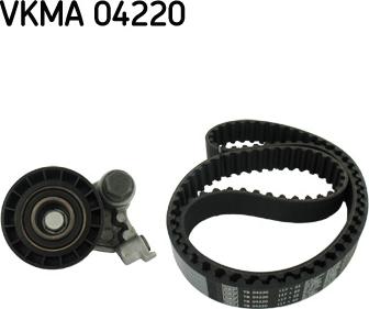 SKF VKMA 04220 - Комплект зубчатого ремня ГРМ autospares.lv