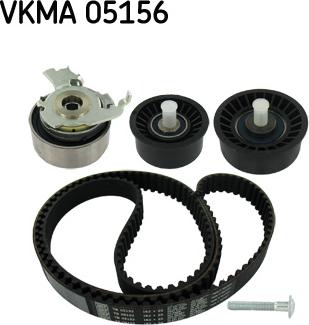 SKF VKMA 05156 - Комплект зубчатого ремня ГРМ autospares.lv