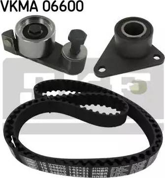 SKF VKMA 06600 - Комплект зубчатого ремня ГРМ autospares.lv