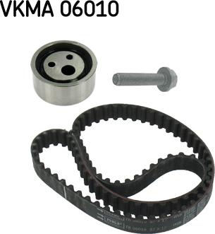 SKF VKMA 06010 - Комплект зубчатого ремня ГРМ autospares.lv