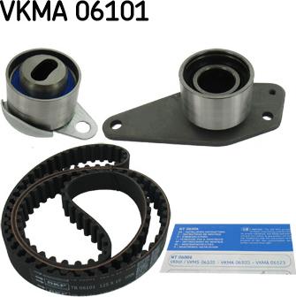 SKF VKMA 06101 - Комплект зубчатого ремня ГРМ autospares.lv