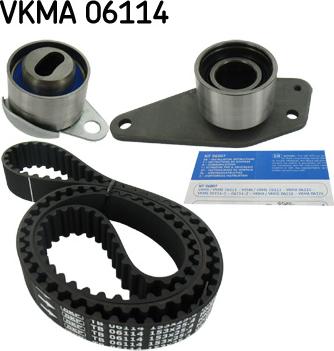 SKF VKMA 06114 - Комплект зубчатого ремня ГРМ autospares.lv