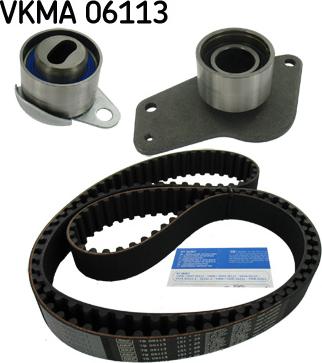 SKF VKMA 06113 - Комплект зубчатого ремня ГРМ autospares.lv