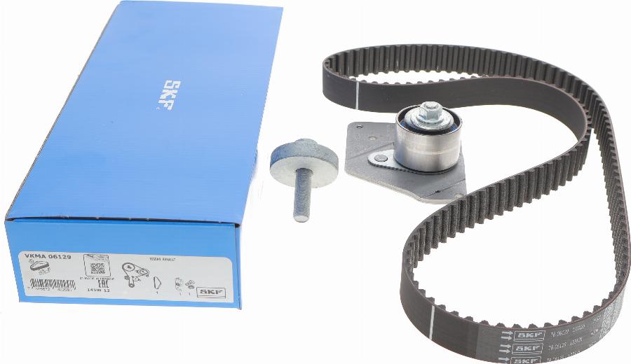 SKF VKMA 06129 - Комплект зубчатого ремня ГРМ autospares.lv