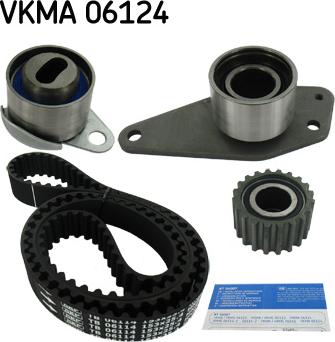 SKF VKMA 06124 - Комплект зубчатого ремня ГРМ autospares.lv