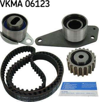 SKF VKMA 06123 - Комплект зубчатого ремня ГРМ autospares.lv